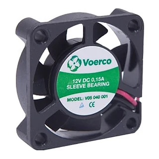 ÇETİNKAYA V05 040 001 V05 040 001 40x40x10 Bilezikli 12V DC 0.10A 1.2W 7500 RPM 18 M3/H Kapasiteli Fan