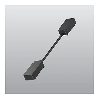 ACK AD45-92100 ACK 48V Slim Magnetik LED Ray Ara Bağlantı Konnektörü (Uzun)