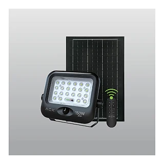 ACK AT65-19432 ACK 150W Solar LED Projektör Sensörlü