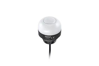 EMAS IF3P024MS30-1 IF Serisi Çok Renkli 24V DC 1mt Kablolu Sabit PNP PLC Uyumlu M30 Vidalı LED İkaz 50mm