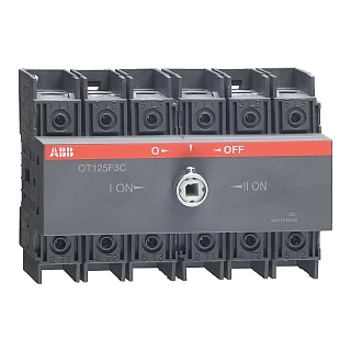 ABB 1SCA105037R1001 OT125F3C Transfer Şalteri (I-0-II)