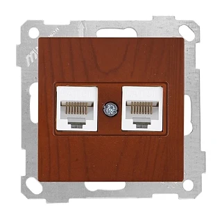 Mutlusan 2100 138 0156 Data Prizi 2*RJ45 CAT5E Kiraz