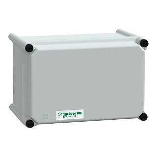 Schneider Electric NSYPLSP1827G PLS kutu, polyester arka, polyester kapak IP66 18x27x18cm