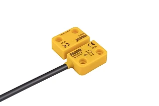 EMAS SMS20LC2-S15 Plastik Sol Çıkış 2NC 5mm 2m Kablolu 22 mm Manyetik Kapı Switch