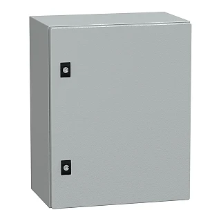 Schneider Electric NSYCRN54250 Montaj plakasız Spacial CRN düz kapı Y500xG400xD250 IP66 IK10 RAL7035.
