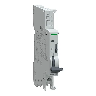Schneider Electric EZ9A29924 Yardımcı kontak, Easy9 Pro, OF, 240VAC - 415VAC, 24VDC - 130VDC, alttan bağlantı