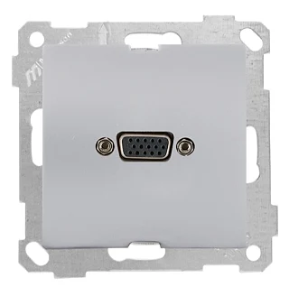 Mutlusan 2100 460 0182 Mek+Tuş VGA Prizi İnox