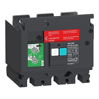 Schneider Electric LV429492 Toprak kaçağı VigiPacT ek koruma modülü, ComPacT NSX 250, 200 VAC ila 440 VAC, 30 mA ila 30 A, 3 kutuplu