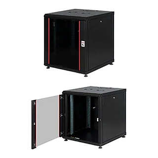 ÇETİNKAYA LN-PR12U6060-BL-121 LN-PR12U6060-BL-121 12U W600mm x D600mm Dikili Tip Kabinet (temsili görsel)