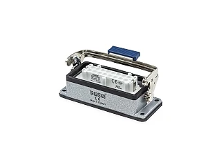 EMAS EBM16PM41 Metal 16 Kontak Makine Tipi Priz 16A Alttan Girişli 1 Mandallı Çok Kontaklı