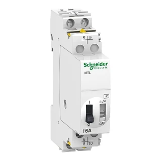 Schneider Electric A9C32816 Uzatma iETRY iTRY 16- 2P - 1K/A+1NK -16A - bobin 110VDC - 230...240V AC 50/60Hz