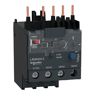 Schneider Electric LR2K0312 TeSys K - Diferansiyel Termal Aşırı Yük Röleleri - 3,7...5,5 A - Sınıf 10A