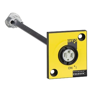Schneider Electric 28944 Sağdan döner kurma kollu INS 40..160 - kırmızı kollu