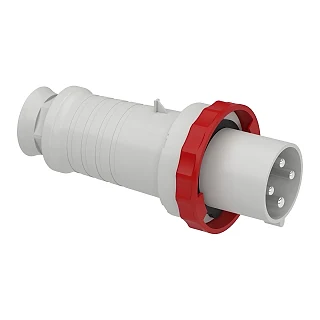 Schneider Electric 81382 PratiKa serbest fiş - düz - 4*63 A - 3P + E - 380...415 V AC - IP67