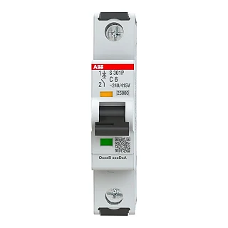ABB 2CDS381001R0064 S301P-C6 Otomatik Sigorta