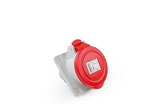EMAS ECE416V5PE Plastik 3+Nötr Eğik Makine Tipi Priz 16A CEE Norm