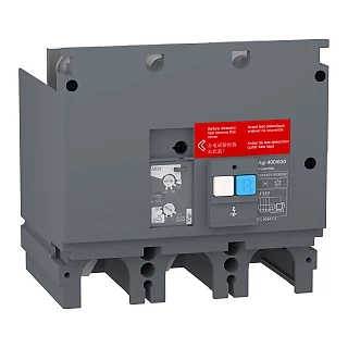 Schneider Electric LV532464 Toprak kaçağı ek koruma modülü, EasyPact CVS 400/630, 200 VAC ila 440 VAC, 30 mA ila 30 A, 3 kutuplu