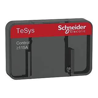 Schneider Electric LAD9ET5S Kırmızı güvenlik kapağı, TeSys Deca Advanced, LC1D115–150A kontaktör için