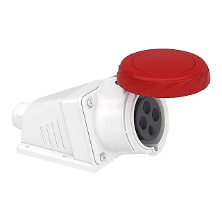 Schneider Electric PKF32W734 PratiKa Eğik Duvar Prizi - vidalı bağlantı- 4*32A - 3P + E - 380...415 V AC