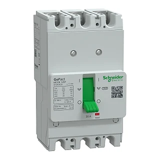 Schneider Electric G12F3F20 GoPact Şalter 125F 30kA AC 3P3D 20A Sabit