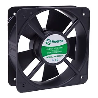 ÇETİNKAYA V04 200 001 V04 200 001 200x200x60 Rulmanlı 220V AC 0.48A 68W 2550 RPM 650M3/H Kapasiteli Fan (temsili görsel)