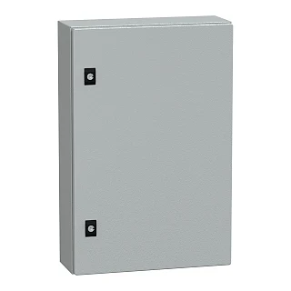 Schneider Electric NSYCRN64150 Spacial CRN düz kapı, montaj plakasız. H600xW400xD150 IP66 IK10 RAL7035