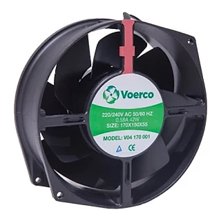 ÇETİNKAYA V04 170 001 V04 170 001 170x150x55 Rulmanlı 220V AC 0.23A 33W 2950 353M3/H Kapasiteli Fan