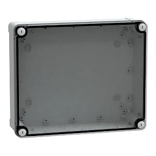 Schneider Electric NSYTBP29248T PC kutusu IP66 IK08 RAL7035 Dhl.H275W225D80 Hrc.H291W241D88 Şeffaf kapak H20