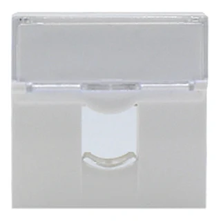 ÇETİNKAYA P63 02 03 P63 02 03 2 Modül Faceplate 1 Çıkışlı (Kapaklı)