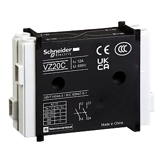 Schneider Electric VZ20 Yardımcı kontak bloğu - 1 NA + 1 NA - VARIO