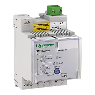 Schneider Electric 56163 Toprak Kaçağı Rölesi RH21M - 300 mA - 0,06 sn - 240 V