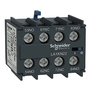 Schneider Electric LA1KN22 TeSys K - Yardımcı kontak bloğu - 2 NA + 2 NK - vida kelepçesi terminalleri