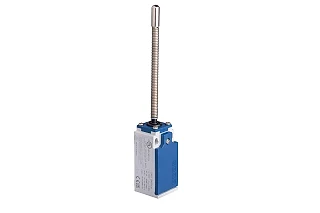 EMAS L5K13SOM102 L5 Plastik Gövde 7 mm Küt Metal Uç Metal Yay Kol Ani Hareketli 1NO+1NC Sınır Şalter
