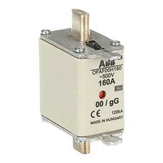 ABB 1SCA022627R1710 OFAF00H160 NH Bıçaklı Sigorta