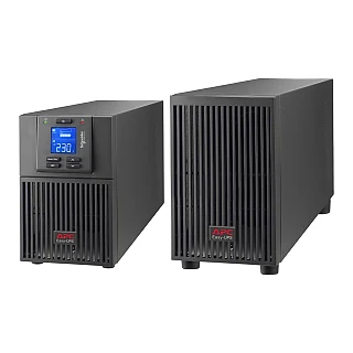 Schneider Electric SRV1KIL-E APC Easy UPS On-Line, 1000VA/900W, Kule, 230V, 4x IEC C13 çıkışı, Akıllı Kart Yuvası, LCD, Genişletilmiş çalışma süresi