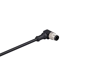 EMAS SKM12F4DXP2 PUR Kablo 2m M12*4 Erkek 90 Derece M12 Kablolu Konnektör (temsili görsel)