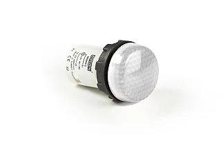 EMAS MBSP012B MB Serisi Plastik LED'li 12V AC/DC Beyaz 22 mm Sinyal