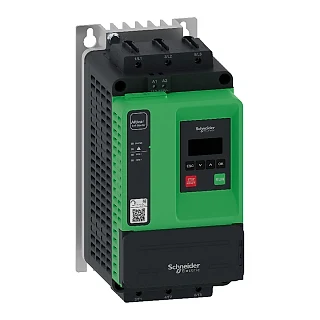 Schneider Electric ATS430D47S6 Yumuşak Yolverici, Altivar Yumuşak Yolverici ATS430, 47A, 208 ila 600V AC, kontrol gerilimi 110 ila 230V AC