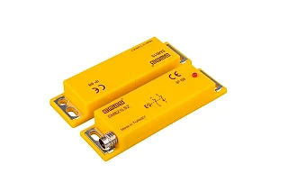 EMAS SMB21LSZ-B15 Plastik Sol Çıkış 2NC 5mm LED'li M8*4 Konnektör 78 mm Manyetik Kapı Switch