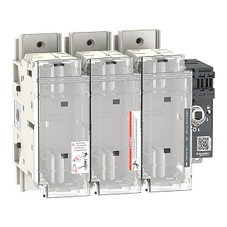 Schneider Electric LV481433 Anahtar bağlantı kesici sigorta, FuPacT GSD250, 250 A, 3 kutuplu, sigorta tipi DIN NH1, ön ve sağ taraf kontrolü