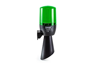 EMAS IT070G024Z IT Serisi Yeşil 24V AC/DC Buzzerlı LED Korna 70mm