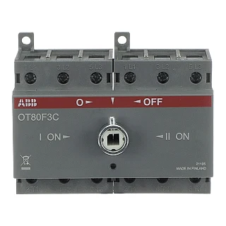 ABB 1SCA105402R1001 OT80F3C Transfer Şalteri (I-0-II)