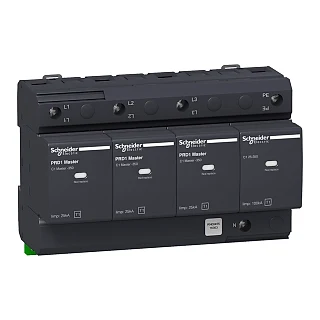 Schneider Electric 16363 PRD1 Master modüler kesinti durdurucu - 3 kutup + N - 350V - uzaktan aktarmalı