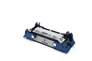 EMAS EBM24PM44 Metal 24 Kontak Makine Tipi Priz 16A Alttan Girişli 4 Mandallı Çok Kontaklı
