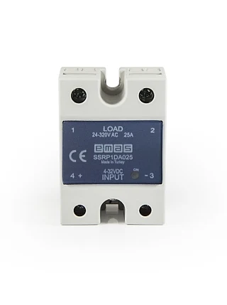 EMAS SSRP1DA025 SSR Serisi Klemensli 24-320V 25A Solid State Röle