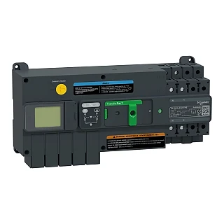 Schneider Electric TA10D2L0323TPE Transfer Şalteri, TransferPacT Active Otomatik, 32A, 230V, 2P, LCD,100A kasa için (temsili görsel)