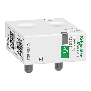 Schneider Electric A9MEM1521 Kablosuz enerji sensörü üstten/alttan montaj