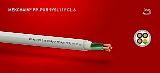MEKAS 82652 Mekas MEKCHAIN® PP-PUR 9YSL11Y-JZ Kablo Zinciri Kablosu (CL.6) (temsili görsel)