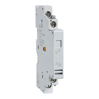 Schneider Electric GZ1AN11 Easy TeSys GZ1E- Yardımcı Kontak Bloğu - 1NA 1NK - Sol tarafa monte - Vida kelepçesi terminalleri (temsili görsel)