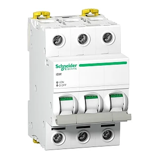 Schneider Electric A9S65363 Yük ayırıcı iSW - 3P - 63 A - 240 V (temsili görsel)